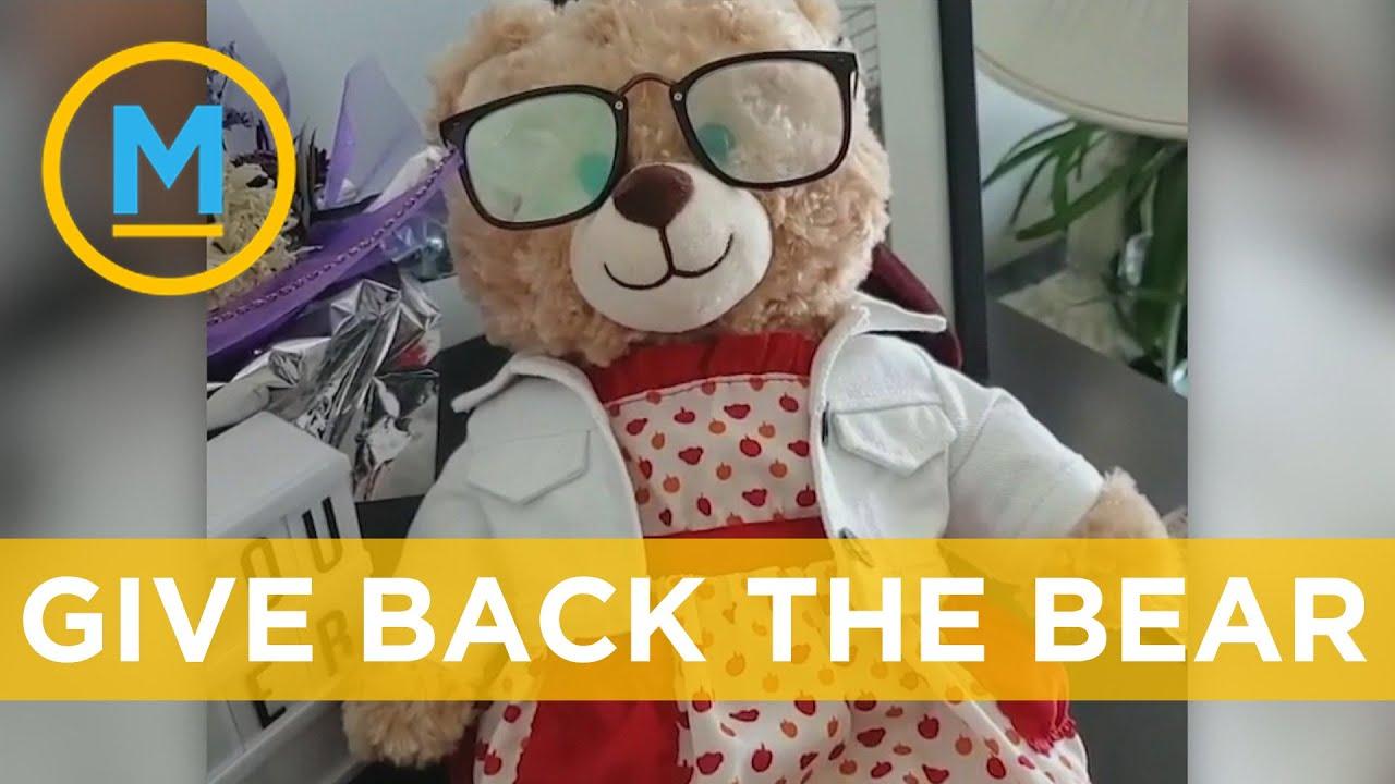 Moment image for Generous Reward for Returned Stolen Teddy Bear with Sentimental Message