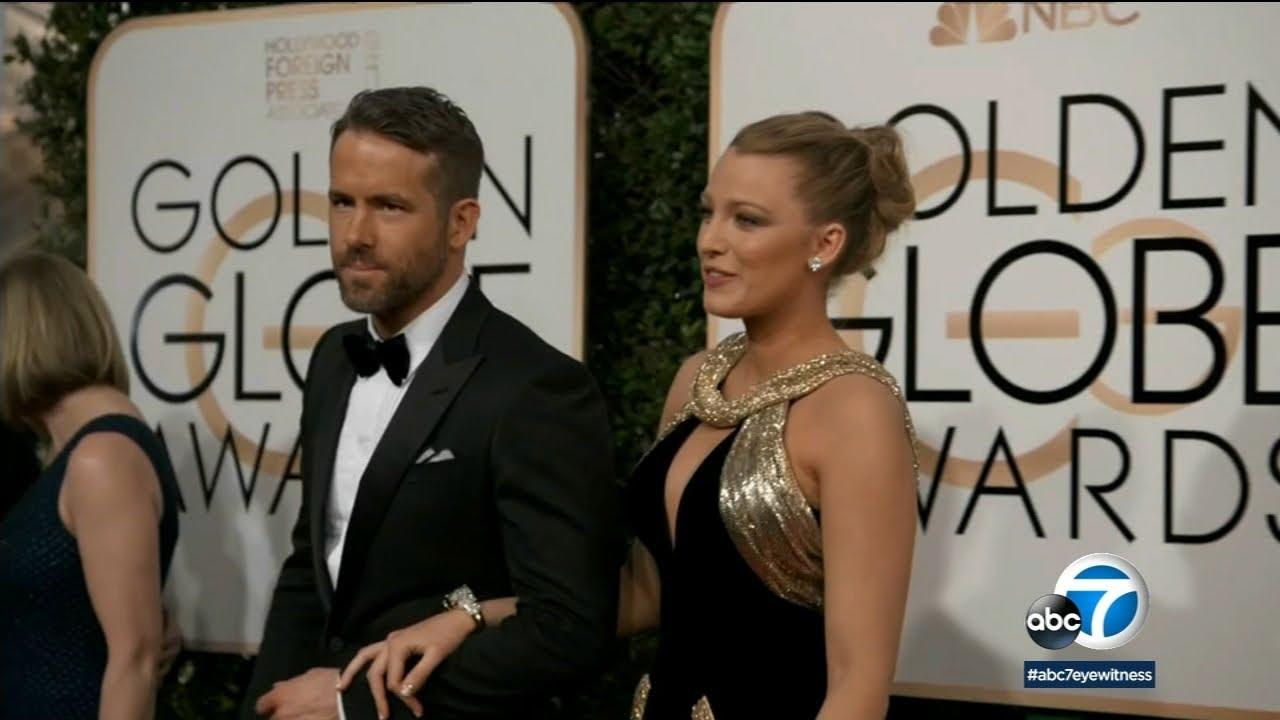 Moment image for Ryan Reynolds and Blake Lively pledge $1 million for Ukrainian refugees fleeing conflict.