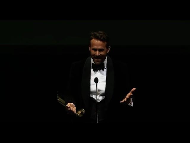 Moment image for Ryan Reynolds Wins Canadian Humanitarian Award at Canadian Screen Awards