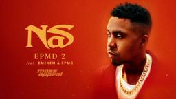 Nas's "EPMD 2" with Eminem & EPMD from "King's Disease II" showcases rap legends' collaboration.