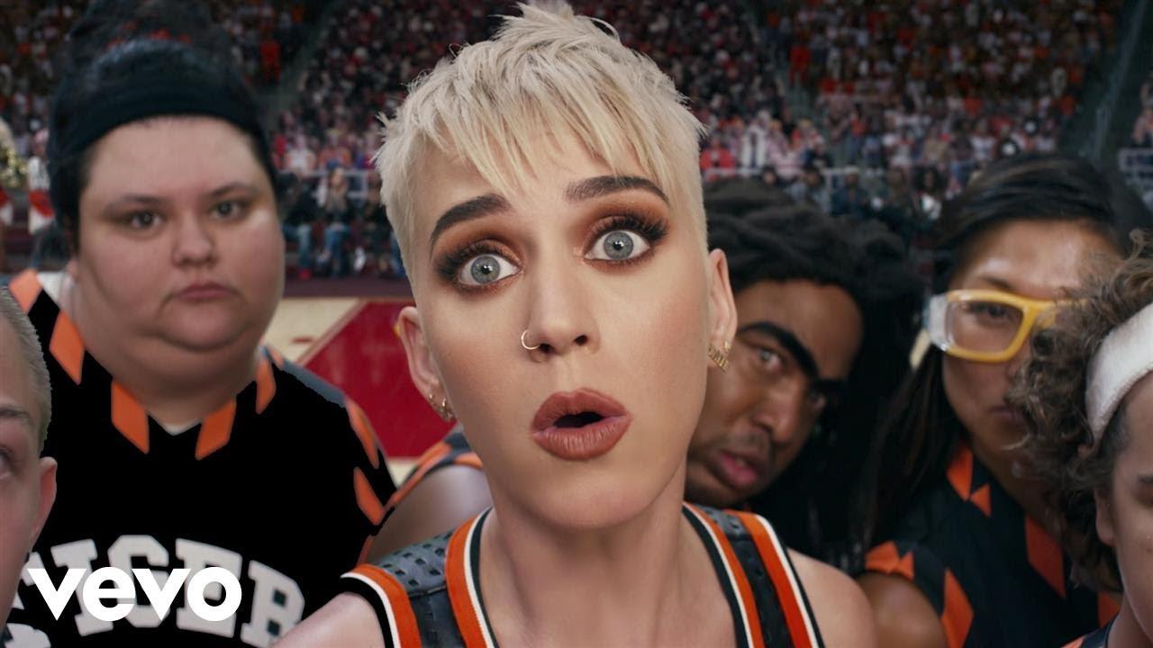 Moment image for Katy Perry and Nicki Minaj's "Swish Swish" - a powerful, dance-pop anthem of resilience.