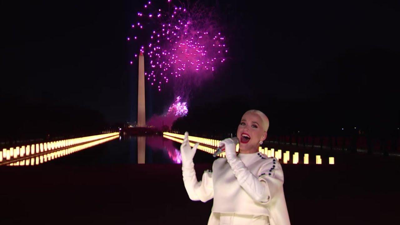Moment image for "Biden's Inauguration: 'Firework' Performance Lights Up D.C."