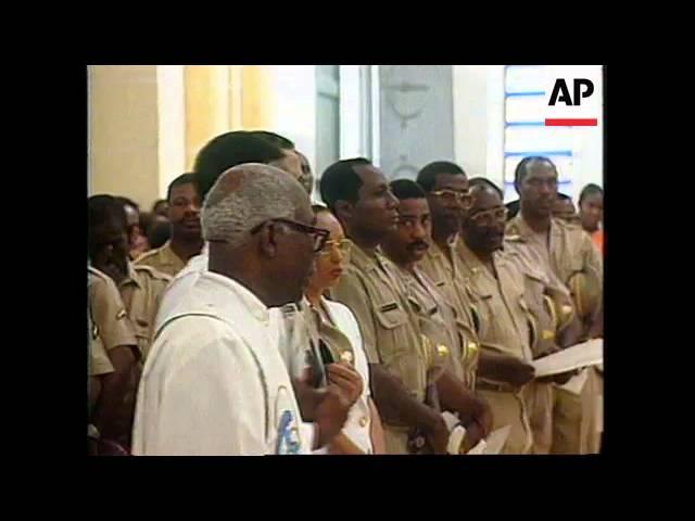 Moment image for Haitian General Agrees to Cede Power announcement.