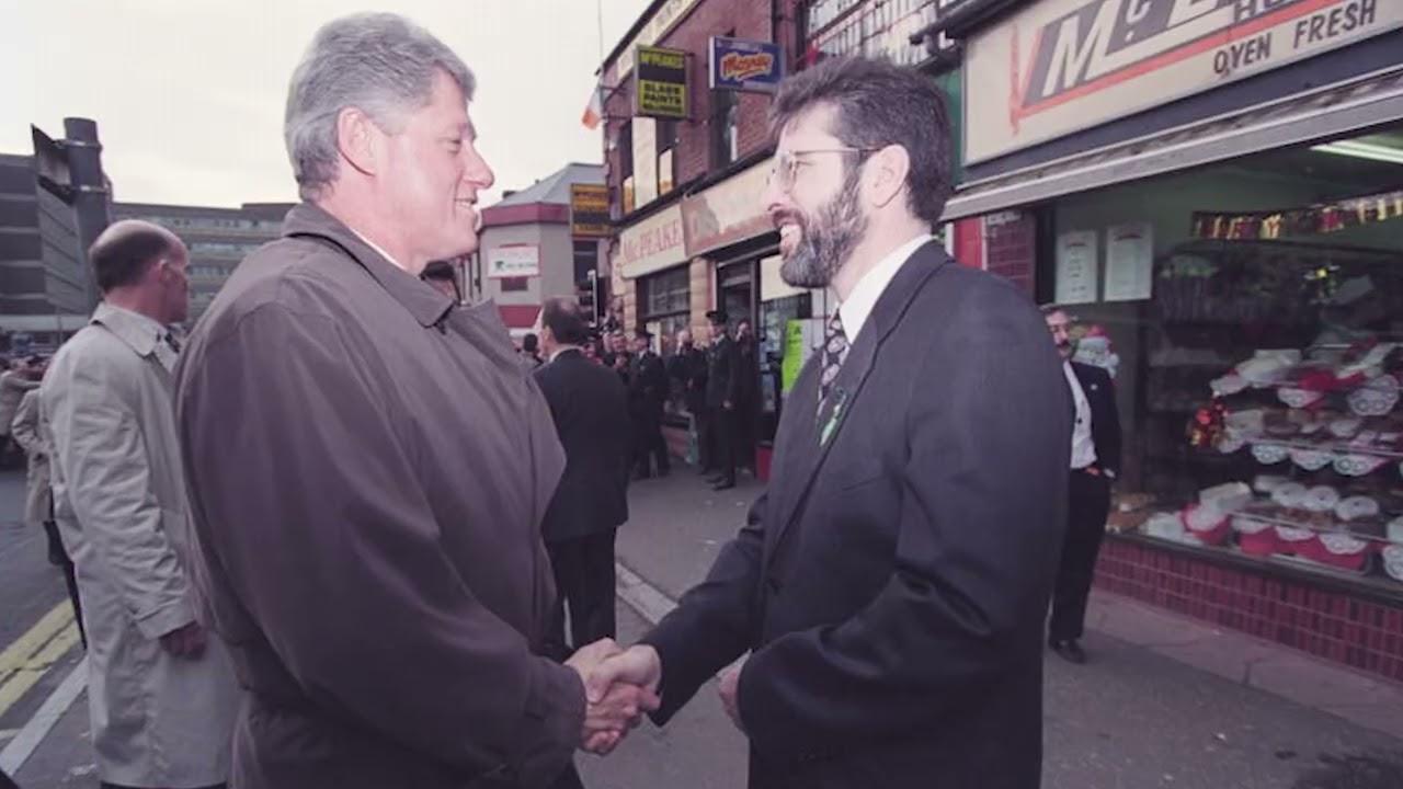 Moment image for Peace Accords End Troubles in Northern Ireland Under Senator Mitchell's Leadership.