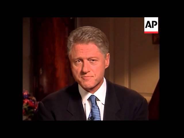 Moment image for President Clinton's Acquittal and Apology to American People