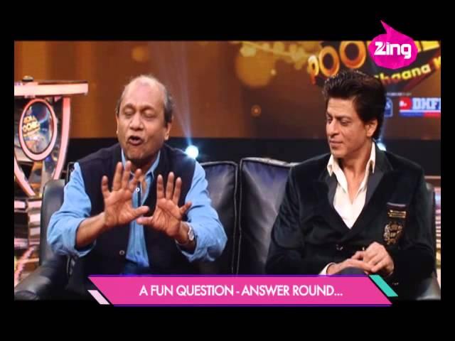 Moment image for Shah Rukh Khan hosts "India Poochega Sabse Shaana Kaun?" game show for diverse audiences.