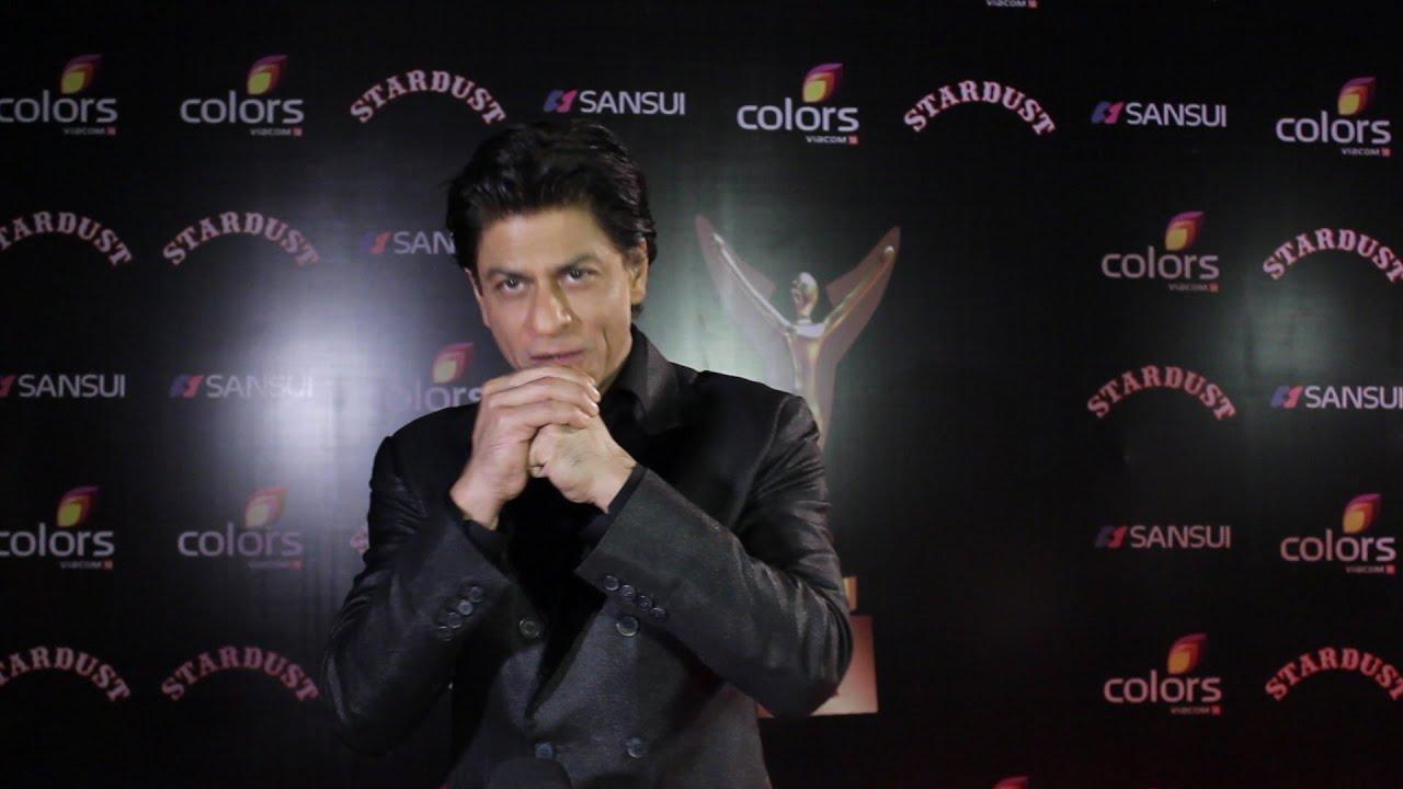 Moment image for Shah Rukh Khan shines at Stardust Awards for "Happy New Year" performances.