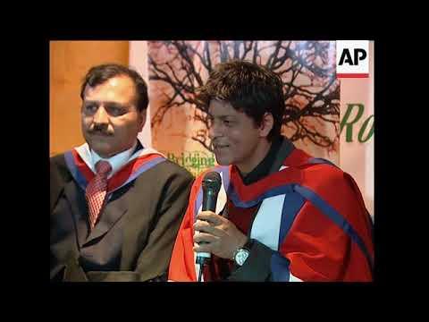 Moment image for Shah Rukh Khan Honored with Honorary Doctorate for Film and Philanthropic Contributions