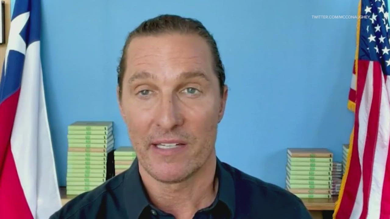 Moment image for Matthew McConaughey opts out of Texas governor race for alternative public service, community impact.