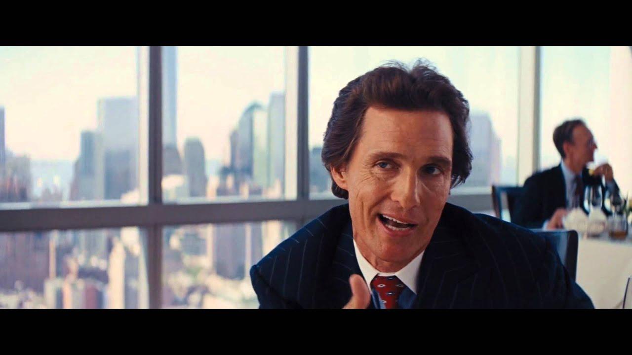 Moment image for Matthew McConaughey's Impactful Role in "The Wolf of Wall Street" led to Career Transformation