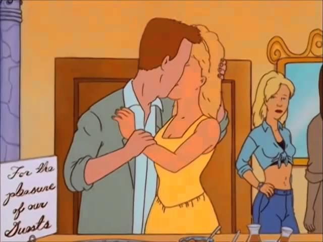 Moment image for McConaughey guest stars on "King of the Hill" in "The Wedding of Bobby Hill."