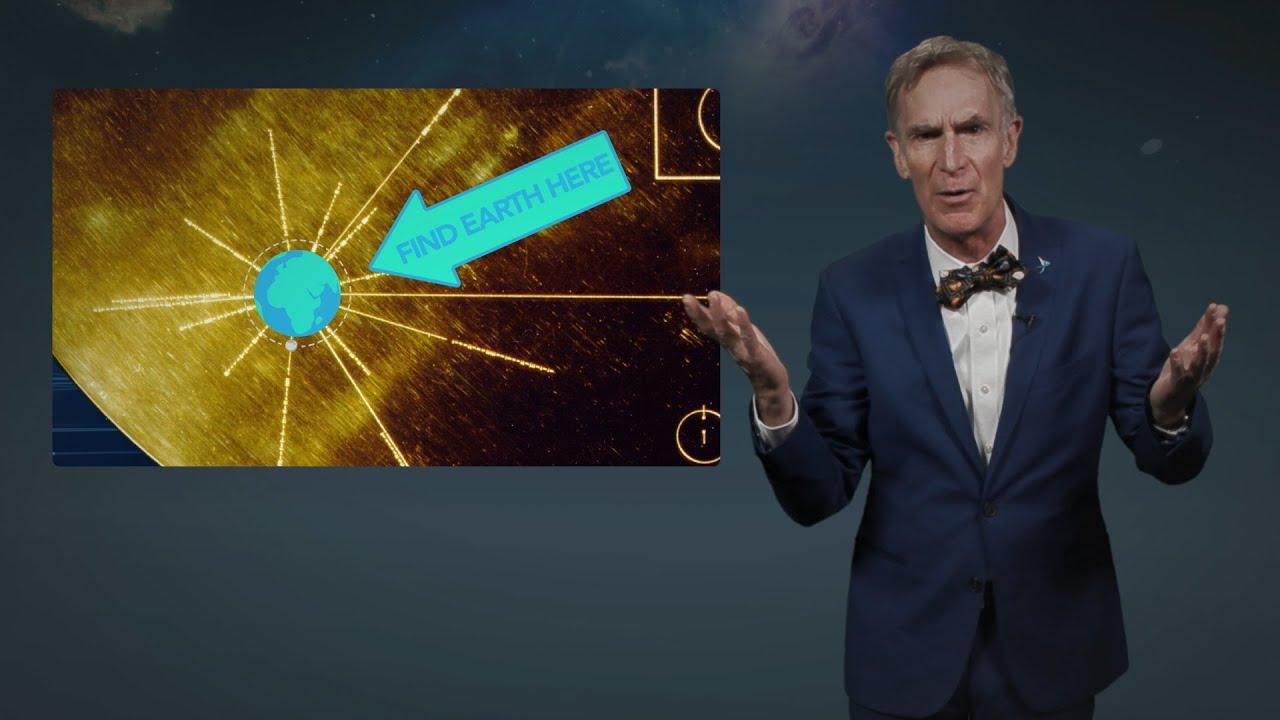 Moment image for Voyager Golden Record: Message from Earth to the cosmos in art, sound, and language.