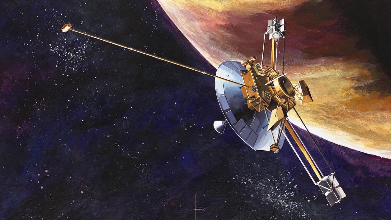 Moment image for Pioneer Plaque: Humanity's message to space.