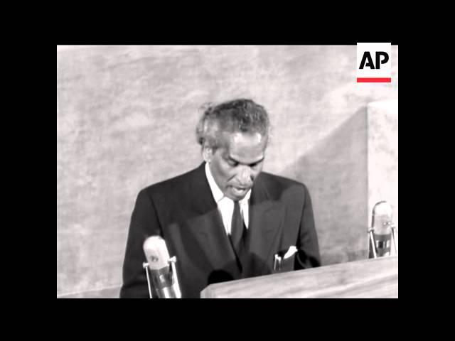 Moment image for V.K. Krishna Menon's Historic UN Speech on Kashmir: A Defining Moment in Indian Diplomacy.