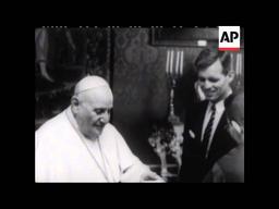 Robert F. Kennedy's Vatican visit: Medals and Rosaries from Pope John XXIII.