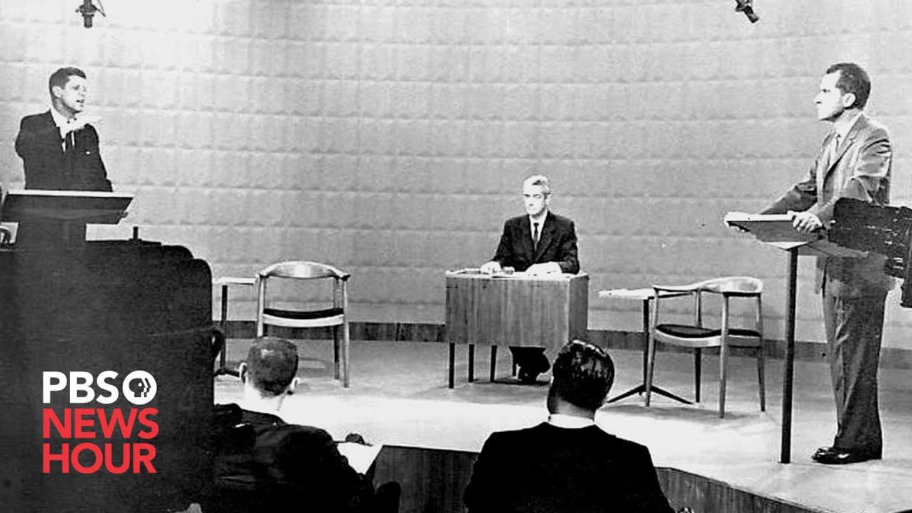 Moment image for Historic Kennedy-Nixon debate reshapes campaign landscape with TV influencing voter perception.