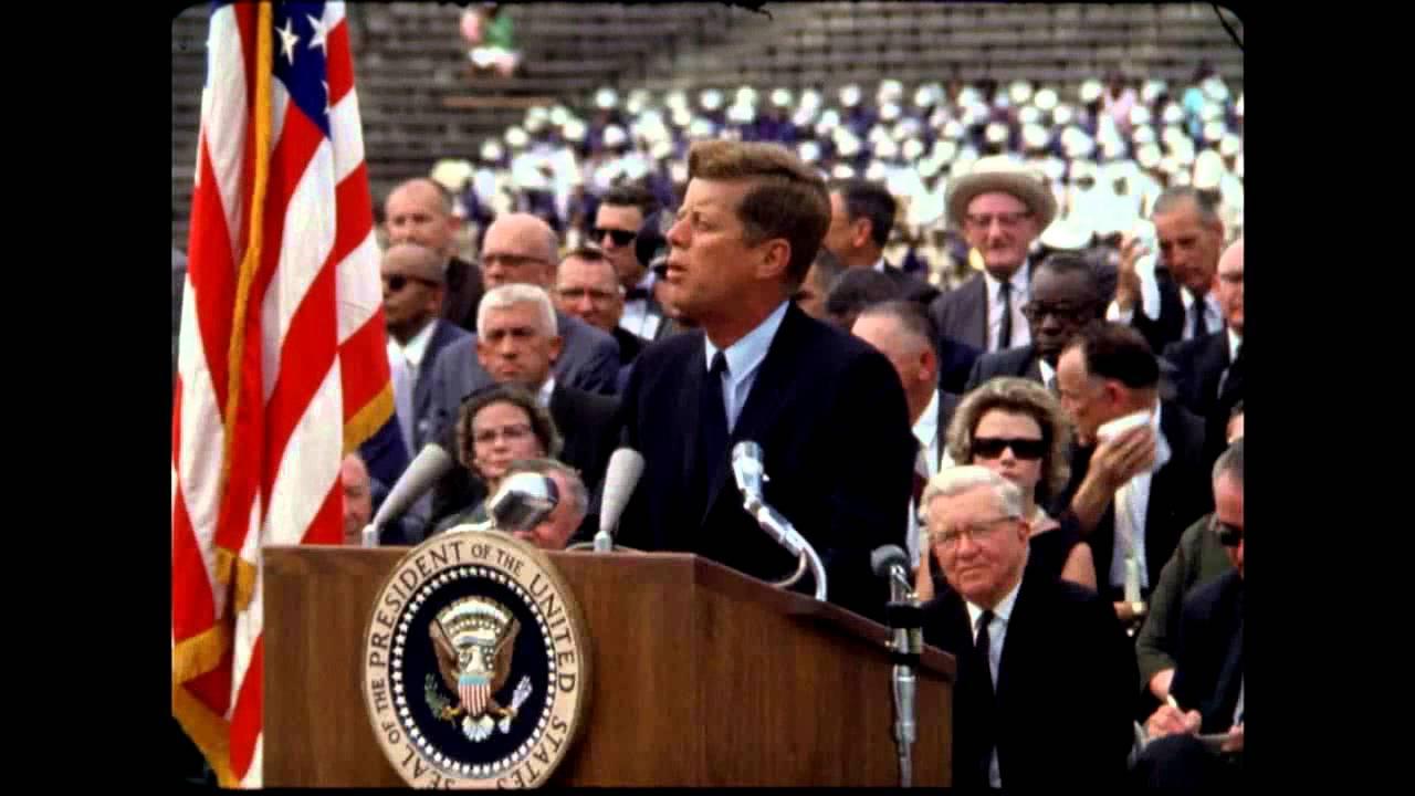 Moment image for JFK's Speech at Rice University Energizes US Space Program and Moon Mission
