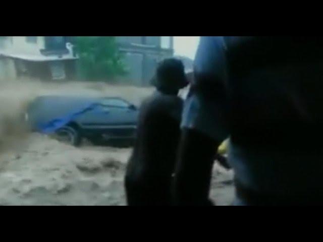 Moment image for Tropical Storm Erika Causes Widespread Destruction