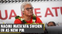 Fiamē Naomi Mataʻafa Sworn in as Samoa's First Female Prime Minister