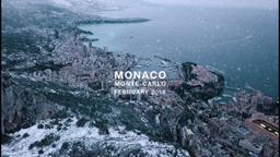 Rare Snowfall in Monaco and Monte Carlo