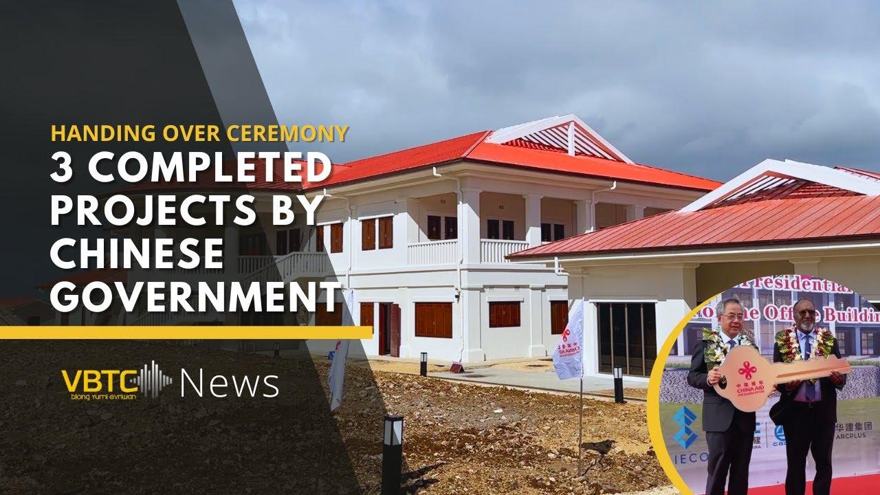 Moment image for Minister Salwai Inaugurates Chinese-Funded Presidential Palace in Vanuatu