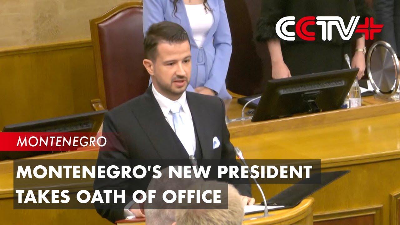 Moment image for Jakov Milatović Sworn in as Montenegro President