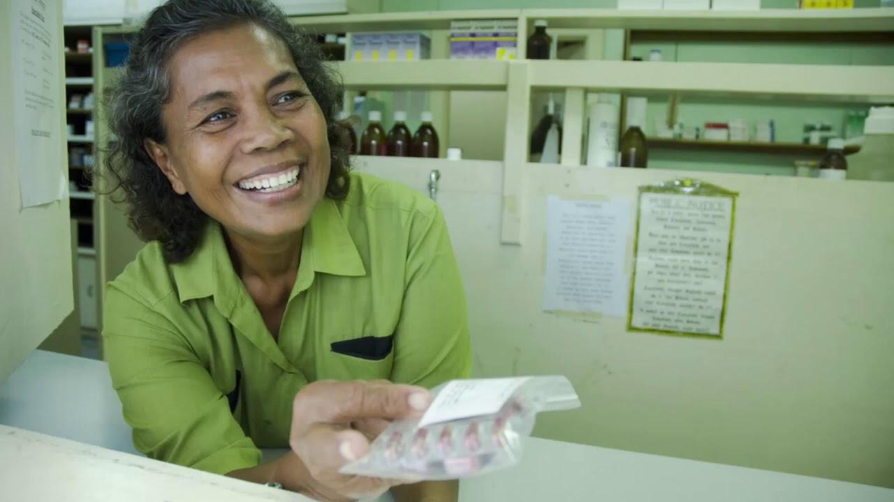 Moment image for Nauru declared a state of emergency in response to the global COVID-19 pandemic. 