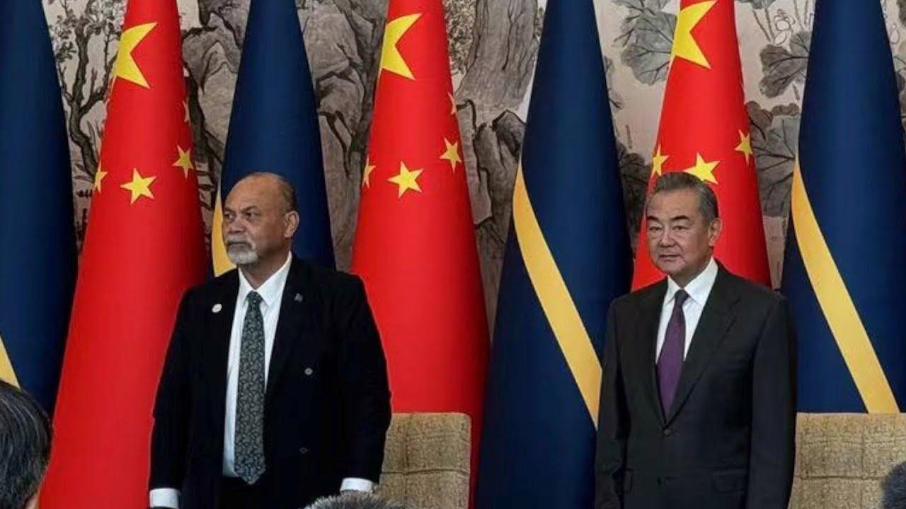 Moment image for Nauru re-established diplomatic relations with the Republic of China (ROC)