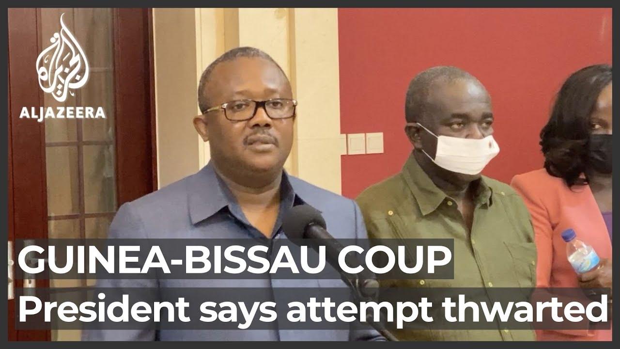 Moment image for Attempted Coup d'État Targets President Umaro Sissoco Embaló