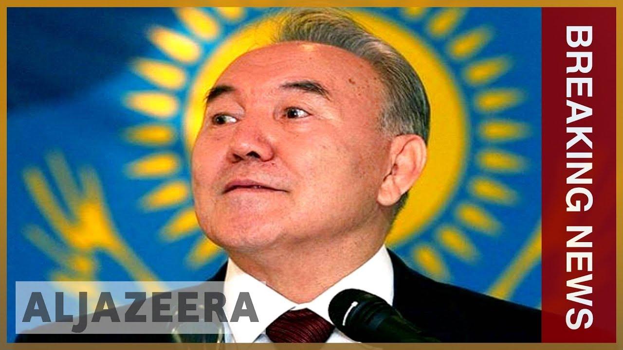 Moment image for Nursultan Nazarbayev announced his resignation