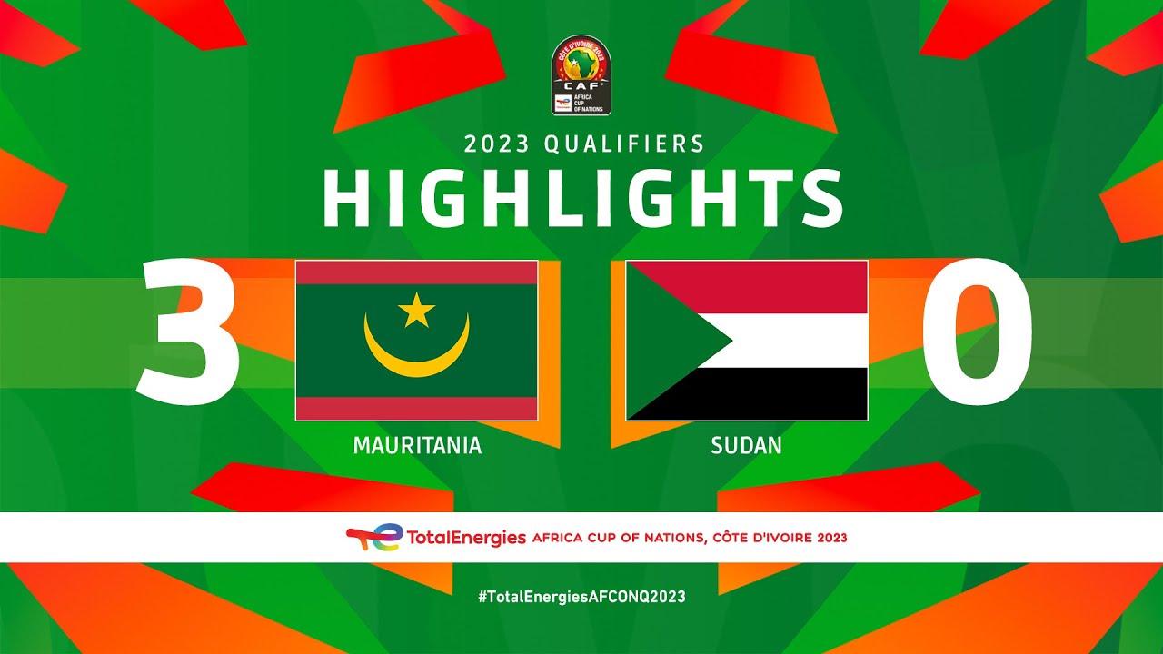 Moment image for mauritania achieves historic win over sudan in afcon 2023 qualifiers
