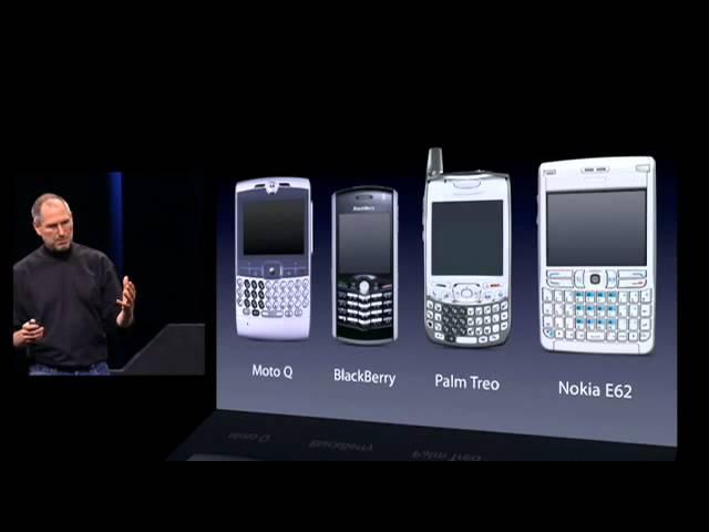 Moment image for Unveils the iPhone at Macworld Conference & Expo 2007