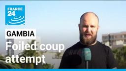 Gambia announced that it had successfully foiled a coup attempt