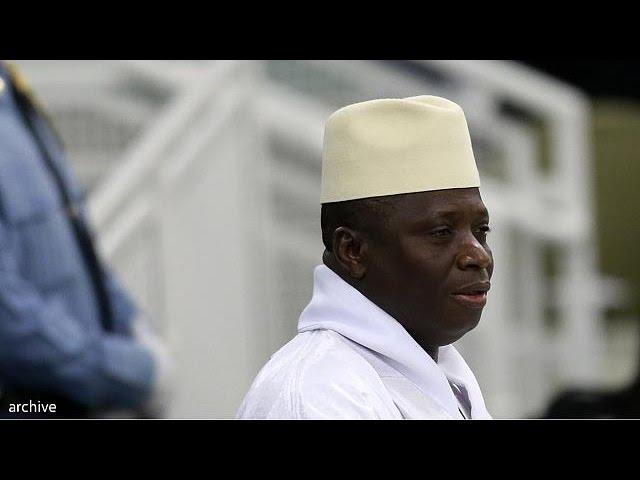 Moment image for President Yahya Jammeh's announcement declaring the country an Islamic state