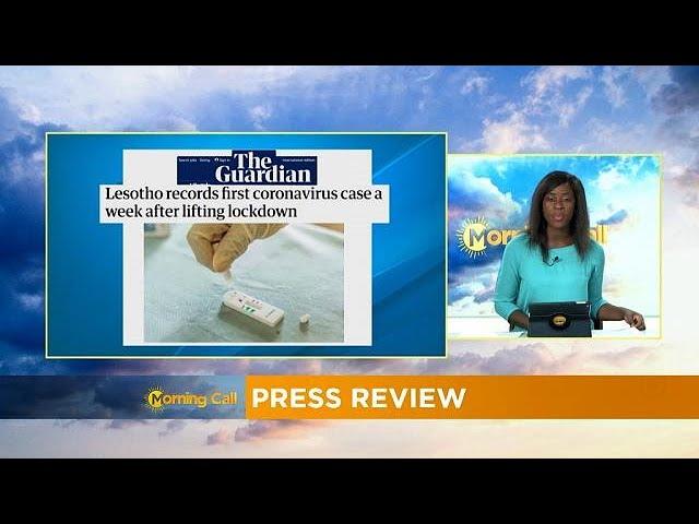 Moment image for Lesotho records first coronavirus case a week after lifting lockdown