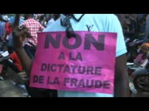 Moment image for Public Protests Erupt Over Alleged Irregularities in Parliamentary Elections