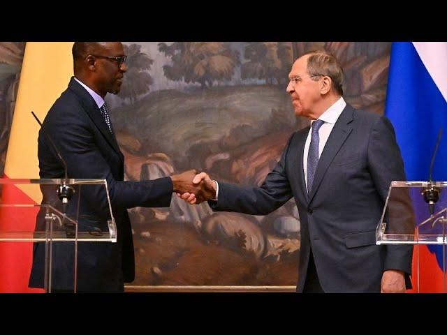Moment image for Russian Foreign Minister visits Mali in sign of deepening ties