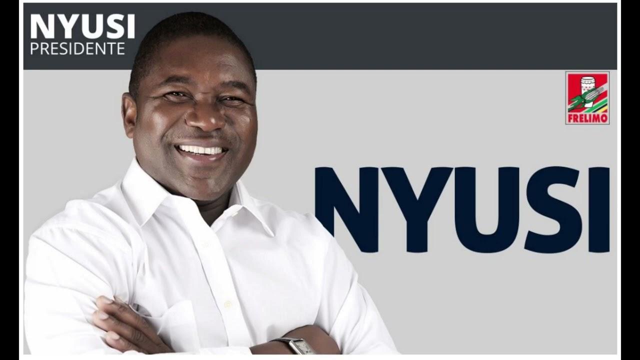 Moment image for inauguration of Filipe Nyusi as the fourth President of the nation.