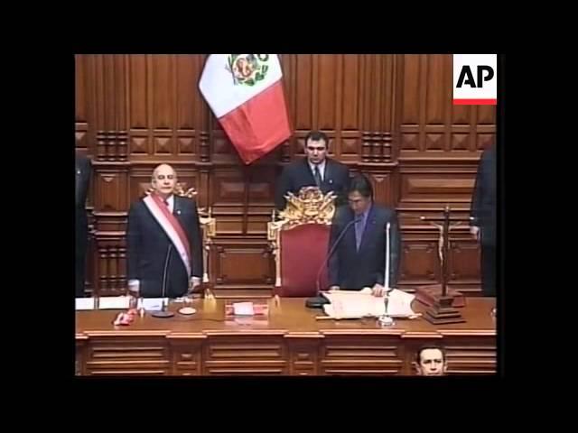 Moment image for Alejandro Toledo Assumes Presidency Following Congressional Elections in Peru