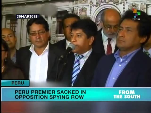 Moment image for Peru's Prime Minister Ana Jara Deposed Over Spy Row