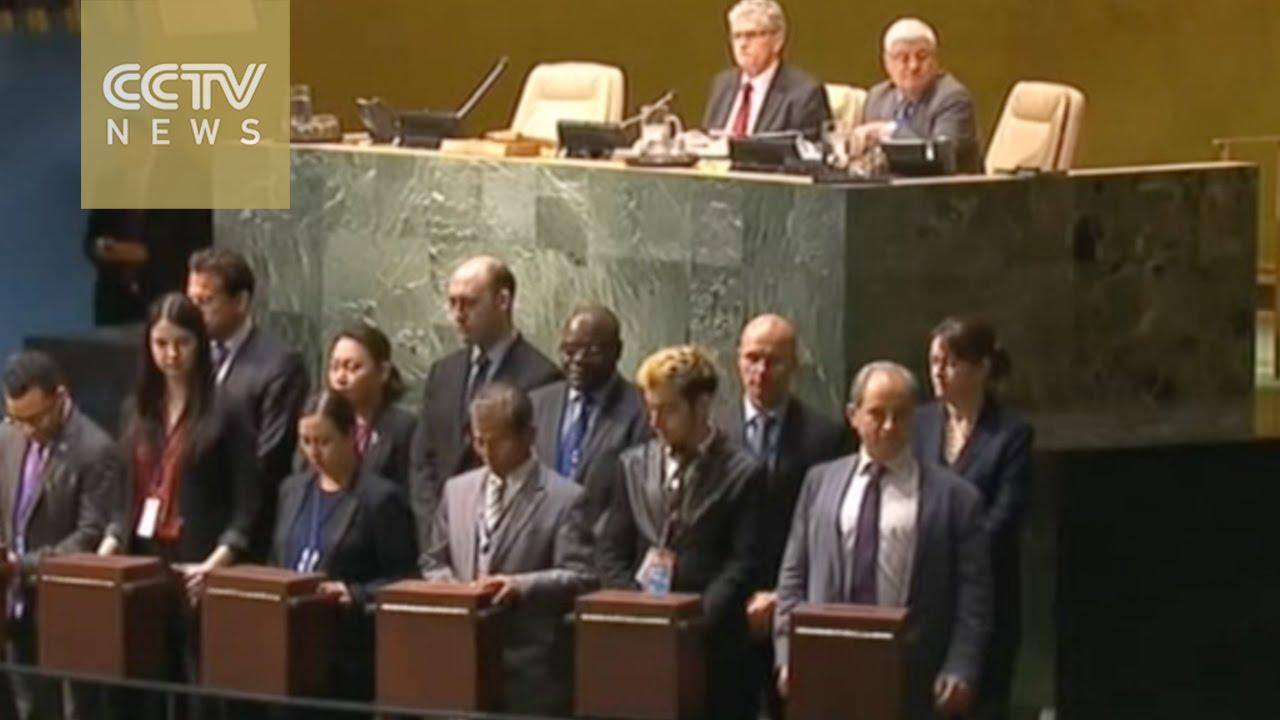 Moment image for Senegal elected to the United Nations Security Council