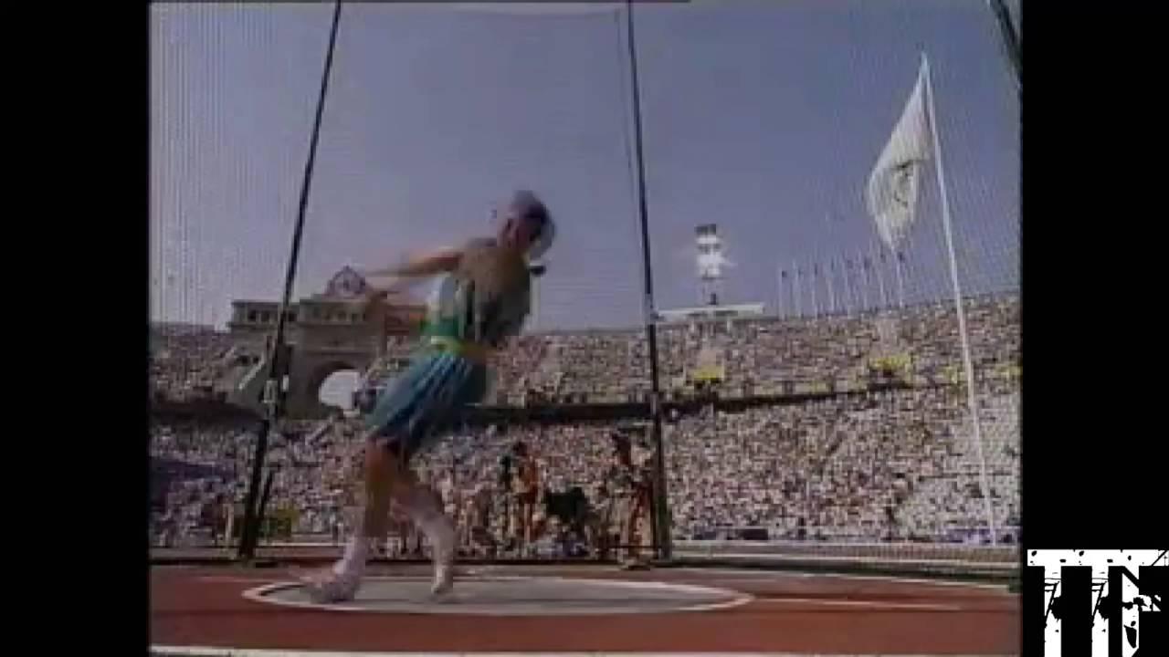 Moment image for Andrey Abduvaliyev wins Olympic gold in hammer throw