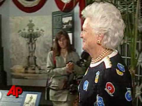 Moment image for Barbara Bush undergoes aortic valve replacement surgery