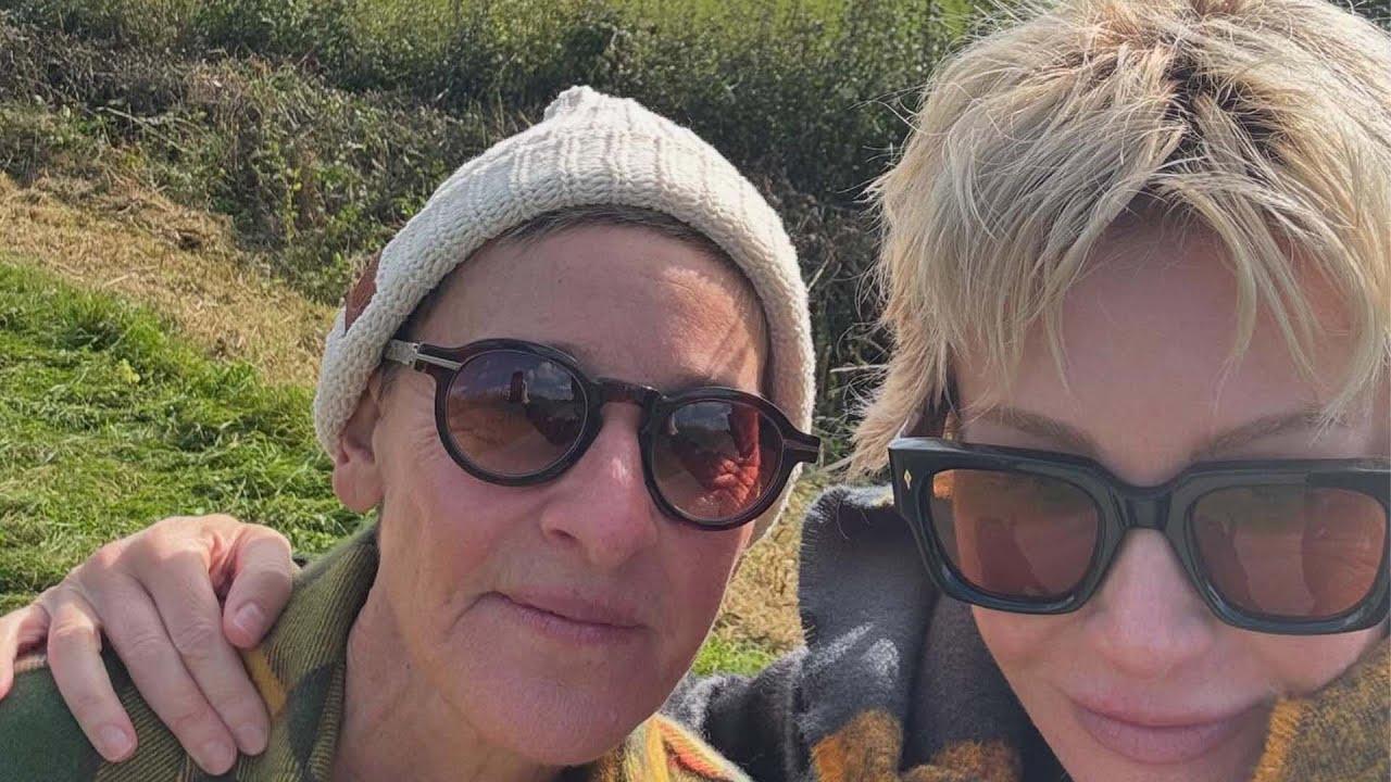 Moment image for Ellen DeGeneres and Portia de Rossi Relocate to England