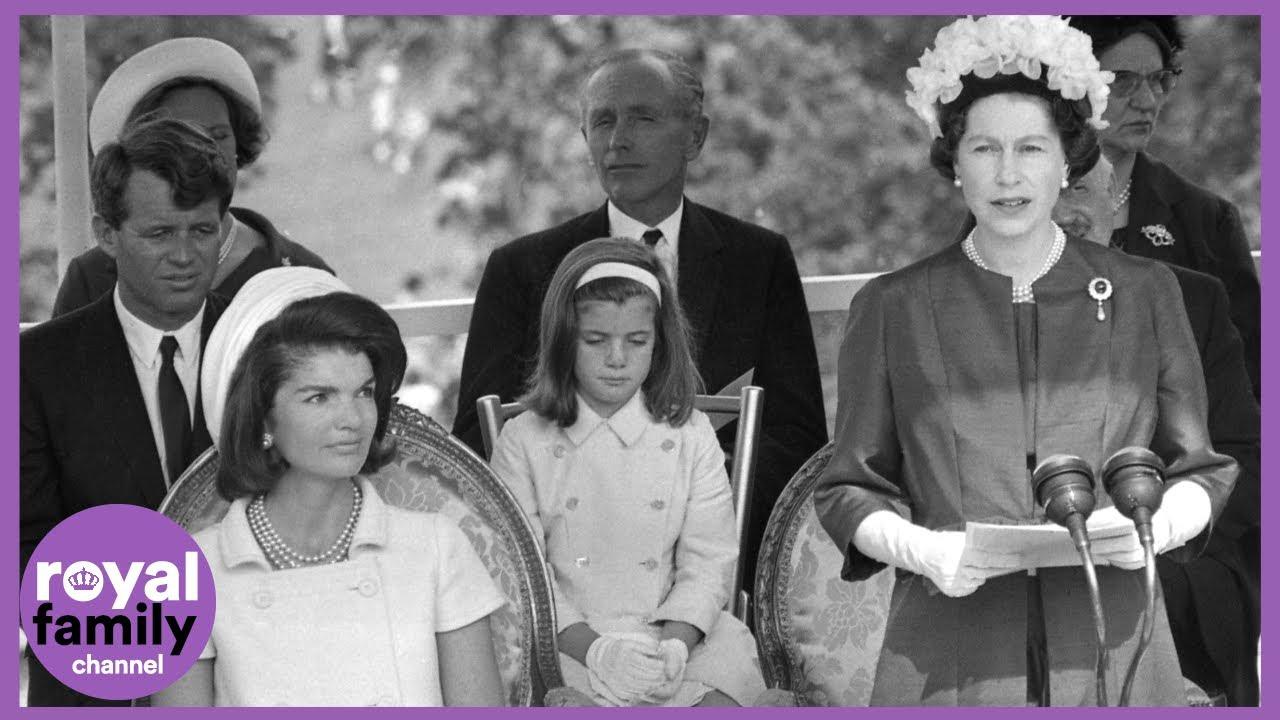 Moment image for United Kingdom's official memorial to President John F. Kennedy