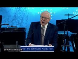 David Attenborough's Speech at the Crystal Award Ceremony Highlights Environmental Concerns