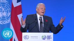 David Attenborough Addresses Global Leaders at COP26 on Climate Change Responsibility