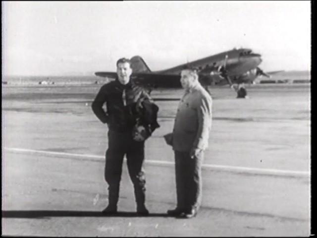 Moment image for Yeager Achieves Historic Milestone by Breaking the Sound Barrier in Level Flight