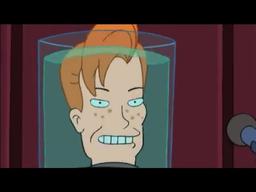 Conan O'Brien on Futurama as Head in Jar