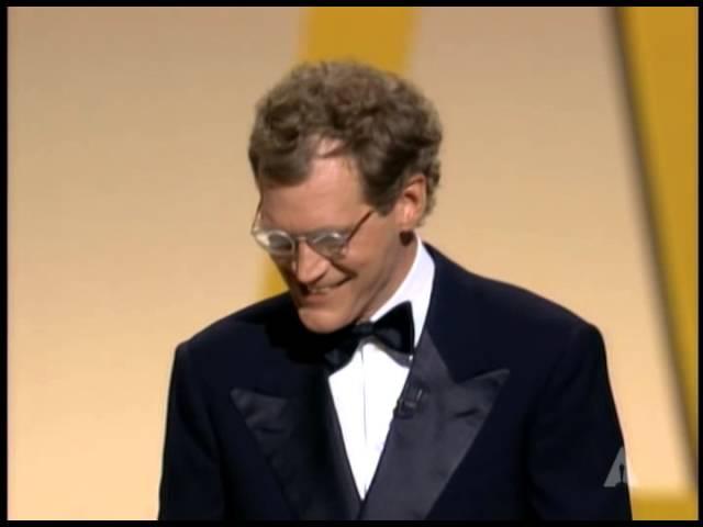 Moment image for David Letterman Hosts the 67th Academy Awards